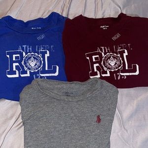 3 Polo Ralph Lauren Toddler Shirts